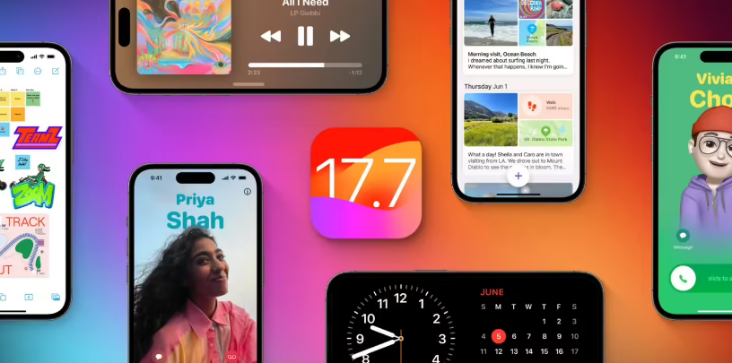 西湖苹果手机维修分享苹果 iOS / iPadOS 17.7.1 正式版推送 